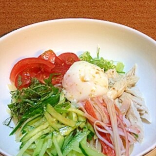 こんにゃく麺で☆冷やし中華・・ヘルシーすぎっ＞＜